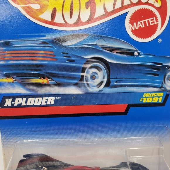 New Vintage 1998 Hot Wheels X- Ploder Collector # 1091 DieCast Collectible - Picture 9 of 12